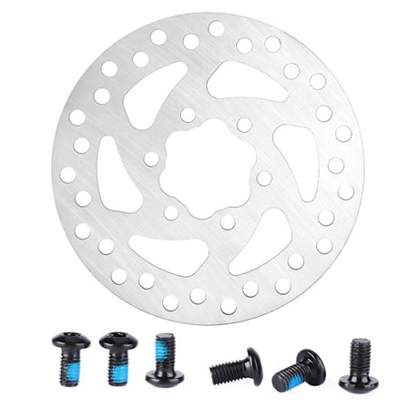 Mountainbike Bromsskiva Rostfritt Stål Cykelbromsbelägg Bromsdel (120mm)