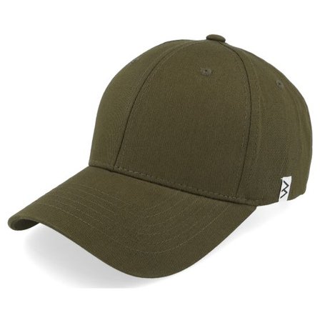 Wei - Grön adjustable Keps - Wanda Olive High Crown Adjustable @ Hatstore