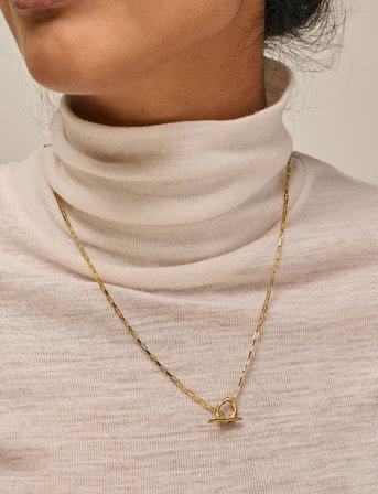 Enamel Copenhagen Necklace, Noel - Gold - ONE SIZE