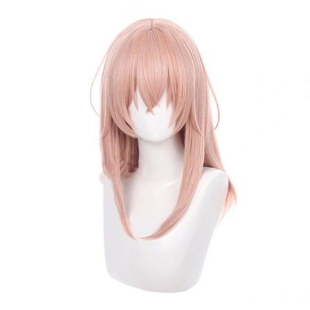 Cosplay-peruukki Anime-hahmo Keskipitkä Pinkki Synteettinen Peruukki Cosplay Halloween Juhlat Tyyppi 2[CO]