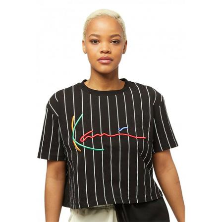 Karl Kani, T-shirt Zwart, Dames, Maat:M