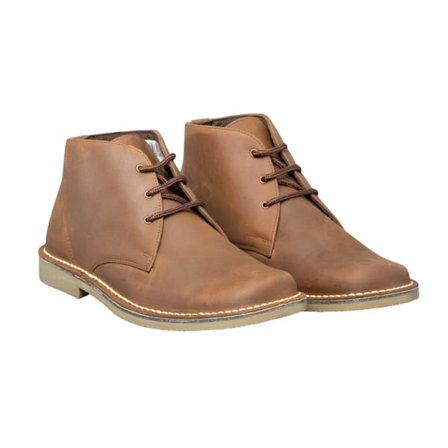Roamers herr Waxy Leather Fulfit Desert Boots 6 UK brun