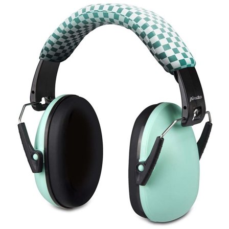 Alecto Hörselkåpor för bebisar och småbarn med 29 dB SNR - Grön