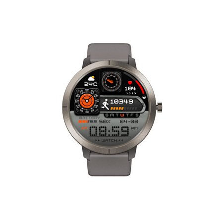 GPS Smartwatch med Multi-Satellite Positionering, AMOLED Skærm & Bluetooth Opkald, Kompatibel med Smartphones Grey