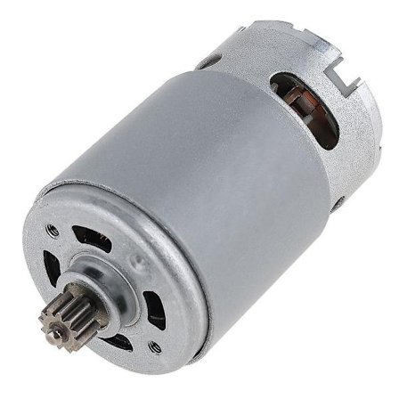 Rs550 18v 19500 Omdr. DC-motor med tophastighed 12 tænder til elektrisk boremaskine/skruetrækker
