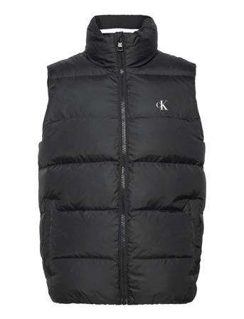 Ess Down Vest Vest Sort Calvin Klein Jeans