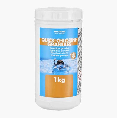 Biltema - Sjokk-klor granulat 1 kg