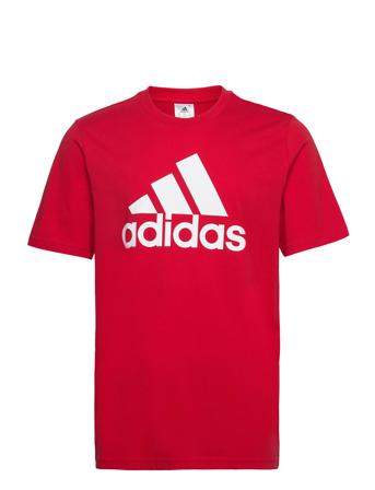 M Bl Sj T T-shirts Short-sleeved Rød Adidas Sportswear*Betinget Tilbud