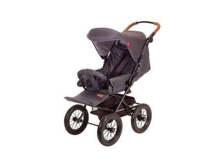 Enkelsulky grå - Lyreco - Skola och förskola - Cyklar, barnvagnar och skrindor - Barnvagnar och tillbehör