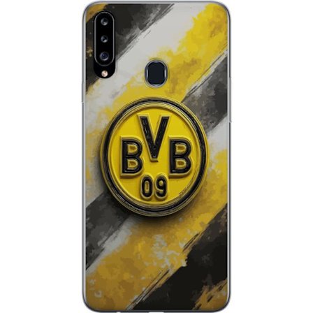 Kompatibel Mobilcover til Samsung Samsung Galaxy A20s Farverigt abstrakt puslespillsmønster, der symboliserer fællesskab, mangfoldighed og kreativit