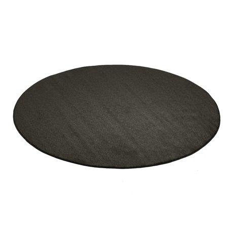 Teppich KALLE, Ø 2500 mm, dunkelgrau