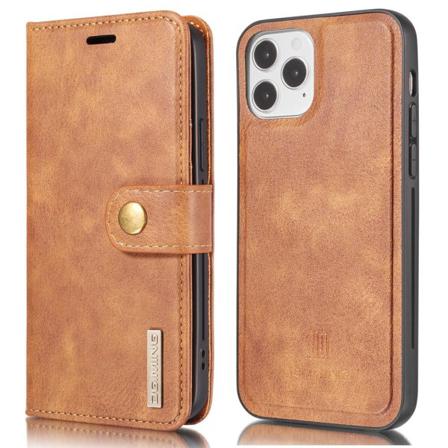 Iphone 13 Pro Max - Dg.ming 2in1 Magnet Fodral / Skal - Brun