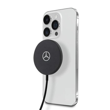 Mercedes 15W MagSafe induktiv lader - svart