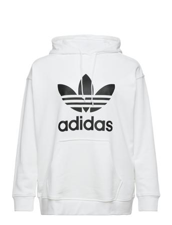 Trefoil Hoodie Hettegenser Genser Hvit Adidas Originals