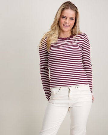 LMTD RILLE LS SHORT S TOP Blanc T-shirts Fille - Kids Brand Store