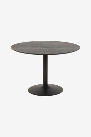 NORDFORM - Spisebord Adina, Diameter 110 cm - Svart - Spisebord - Fra Homeroom