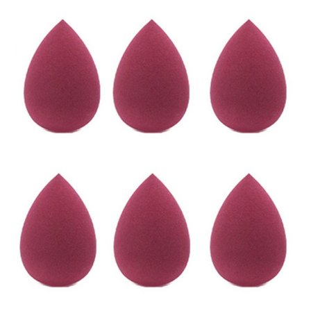 Makeup Blender Beauty Sponge Set - Foundation Blending Beauty Rødvin