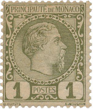 Monaco 1885 - YT 1 - Ubrugt