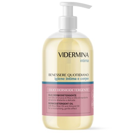 VIDERMINA Olio Dermodetergente Igiene Intima e Corpo 500ml - Igiene