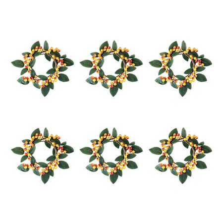 Käsityöläisjoulukoristeet, tyylikäs rustiikkinen maalaistalon sisustus, keinotekoinen marjakranssi koristaa kotisi juhlatunnelmalla, kynttilärenkaat