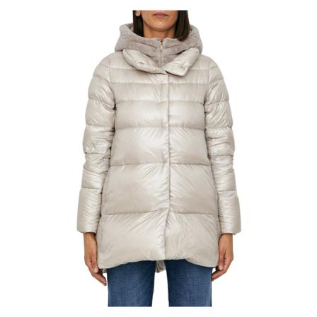 Herno - Vinterjackor - Beige - Dam - Storlek: M, Dam, Storlek: M