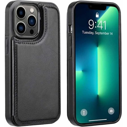 iPhone 13 Pro Shockproof Cover Kortholder 3-SLOT Flippr