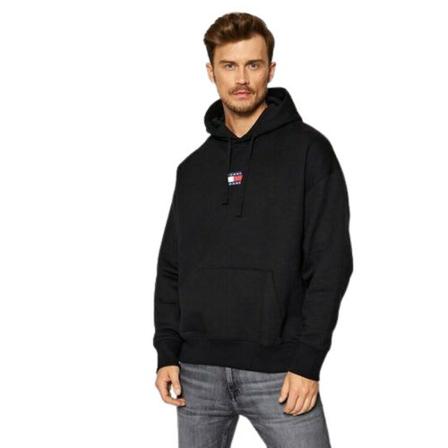 Tommy Jeans Hoodie Sort, Herre