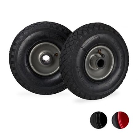 Skottkärra hjul 2 st.