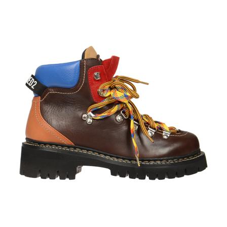 Dsquared2, Lace-up Boots Brązowy, Mężczyzna, Rozmiar: 42 EU