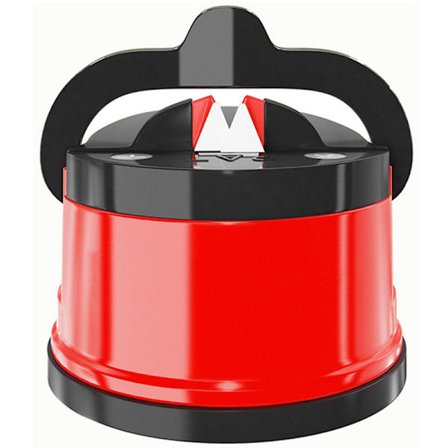 Sugekop Slibesten Knivsliber Sugekopper Slibeværktøj Slibesten Kokkeværktøj Husholdningskøkken Rød