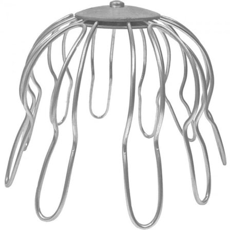 50mm-70mm Galvanisert takrenne Crapaudine