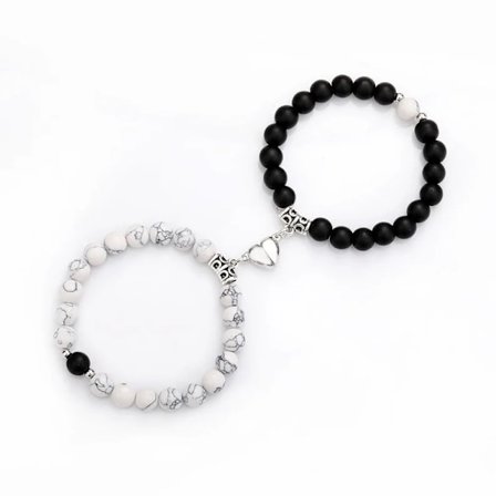 Bedste Veninde Armbånd til 2 Matchende Yin Yang Justerbare