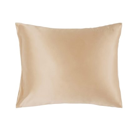 Lenoites Mulberry Silk Pillowcase Beige 50 x 60 cm, Tøj & Bolig, Sengetøj, Pudebetræk