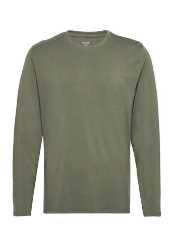Long Sleeve Tee Bamboo T-shirts Long-sleeved Khaki Green Resteröds