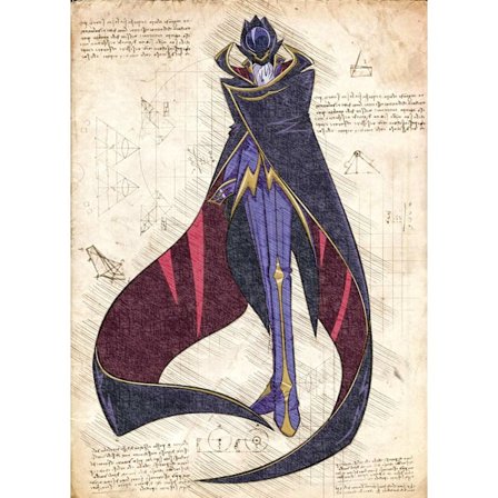A3 Print - Code Geass - Zero