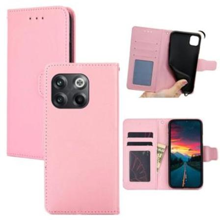 Oneplus 10t/ace Pro Plånboksfodral Med Magnetstängning - Rosa Rosa