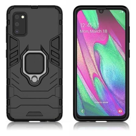 Ring Guard Cover - Samsung Galaxy A41 - Sort Black