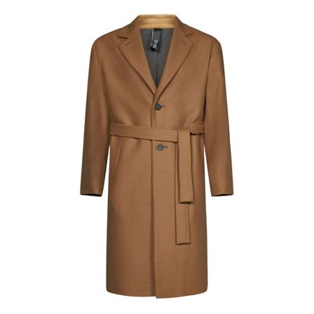 Hevo, Belted Coats Bruin, Heren, Maat:M