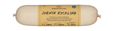 Magnussons - Svensk kylling - 650 g - Hund - Hundefôr & hundemat - Våtfôr & våtmat - ZOO.no
