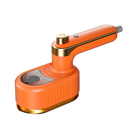 Klädångare Handhållen 2-i-1 Portabelt Mini Ångstrykjärn (Khaki)