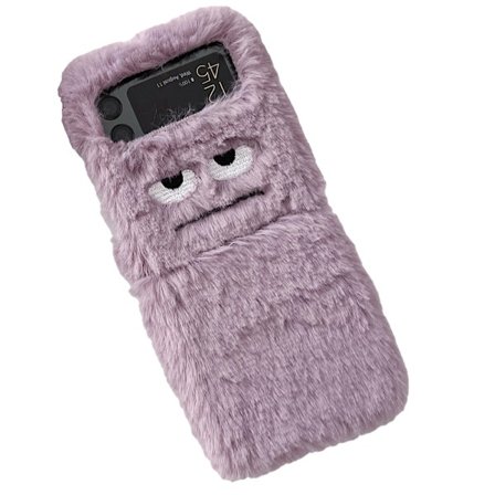 Fluffigt Mjukt Syntetpäls Skal - Samsung Galaxy Z Flip 3