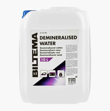 Demineraliserat vatten 10 liter - Biltema