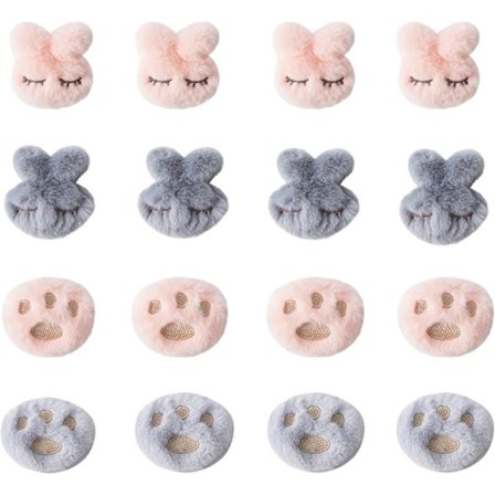 16 stk. plys tegneserie anti-bevægelse klemme dynebetræk klemmer dyne single