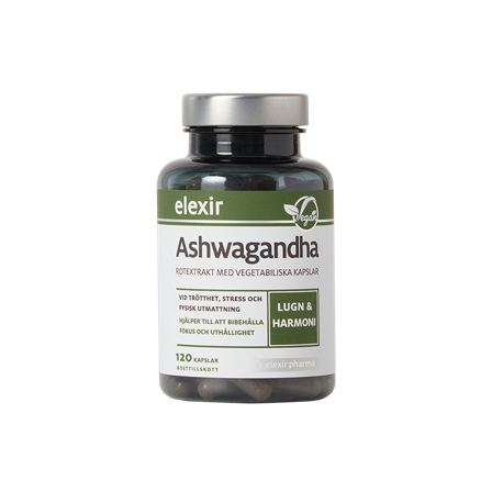 Ashwagandha 120 kapslar