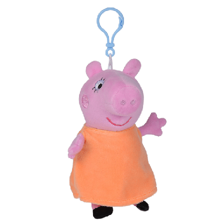 Simba Greta Gris Plysch Nyckelring Dockor & figurer Unisex Flerfärgad ONESIZE