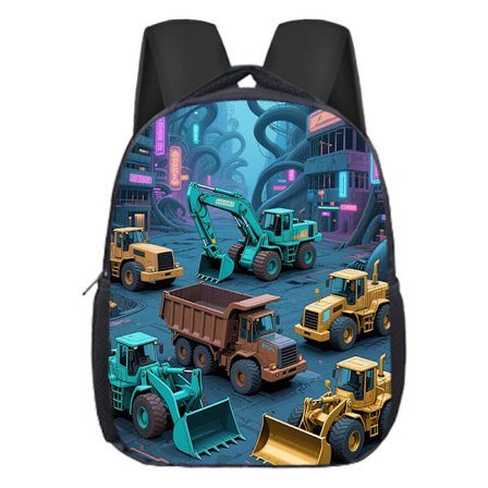 Gravemaskine børne skoletaske børnehave rygsæk tegneserie sød alsidig student stor kapacitet rygsæk