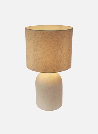 Kine bordlampe m/skjerm H45 - off-white