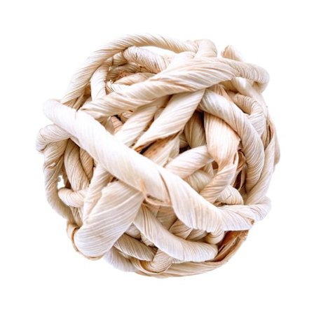 Kanin Tuggleksak Naturlig för hö Gräsbollar Små djur Tänder Slipning Leksaker för hamstrar Marsvin Gerbiler Ra