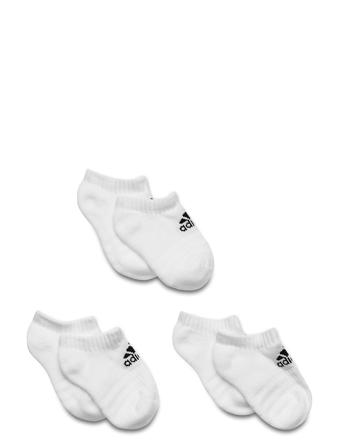 Cushi D Low-Cut Socks 3 Pairs Ankelstrumpor Korta Strumpor Vit Adidas Performance