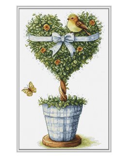 Broderipakke Bilde Kjærlighetens tre - Luca-S